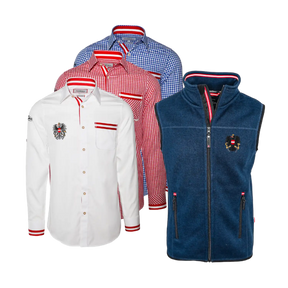 Geschenkpaket Ostern - Kultgilet und Trachtenhemd