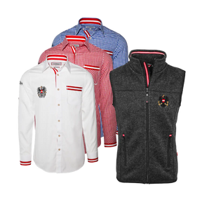 Geschenkpaket Ostern - Kultgilet und Trachtenhemd