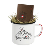 Geschenkpaket Ostern Bergverliebt Tasse Slim Wallet