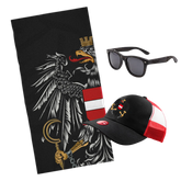 Geschenkpaket Sommer Badetuch Sonnenbrille Cap