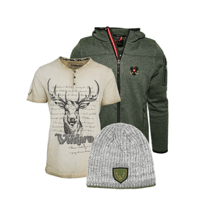Geschenkpaket Wüdara - Wüdara Jacke, Wüdara T-Shirt & Wüdara Beanie