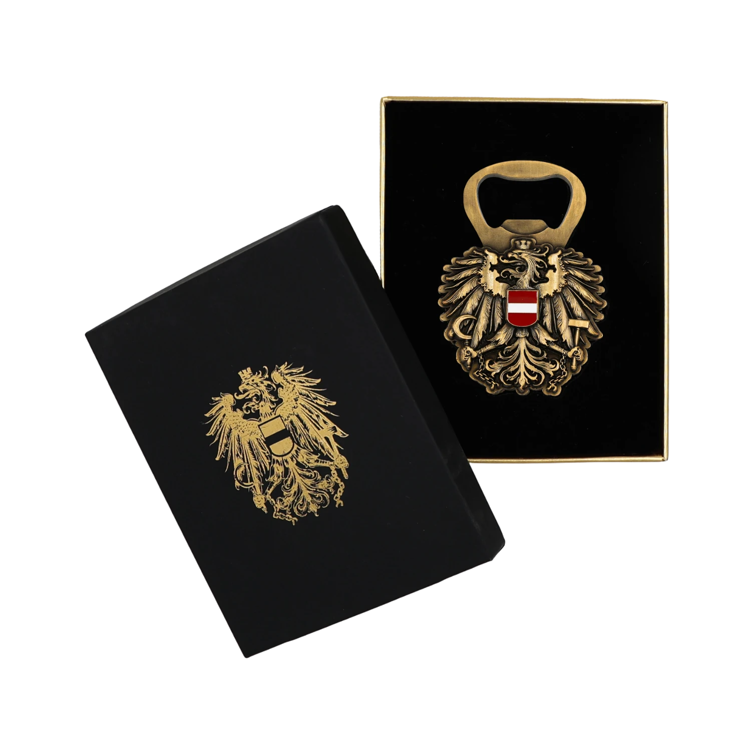 Goldener Flaschenöffner Österreich Adler