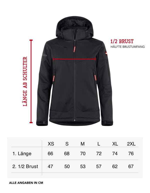 Österreich Adler Ski & Winterjacke - dunkelblau