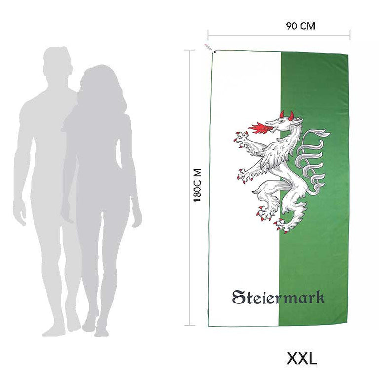 Steiermark Badetuch - Mikrofaser XXL