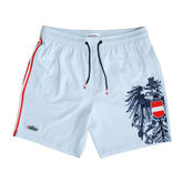 Hellblaue Österreich Adler Badehose #Farbe_Hellblau