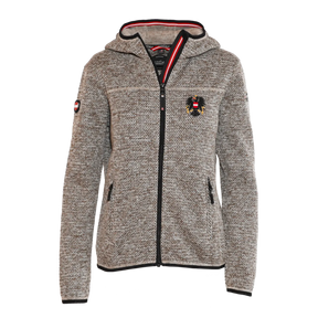 Österreich Kultjacke mit Kapuze - Strickoptik