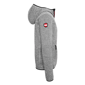 Österreich Kultjacke mit Kapuze - Strickoptik
