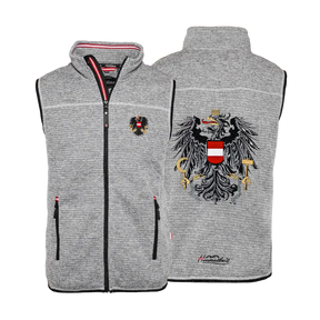 Österreich Adler Kultgilet - Strickoptik