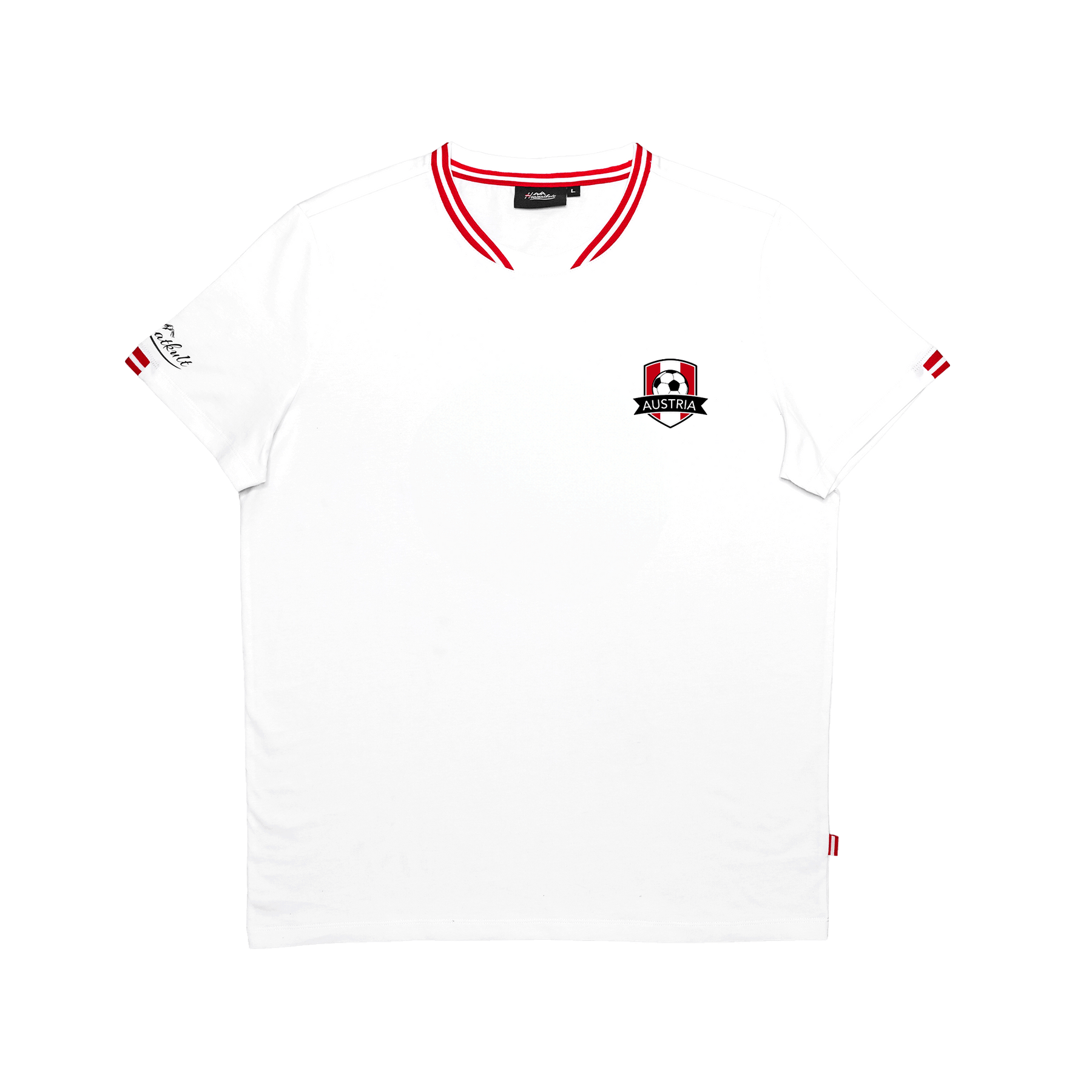 Herren Fan T-Shirt für Fußball EM Österreich