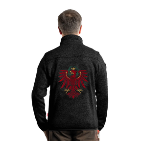 Tirol Kultjacke ohne Kapuze - Schwarz
