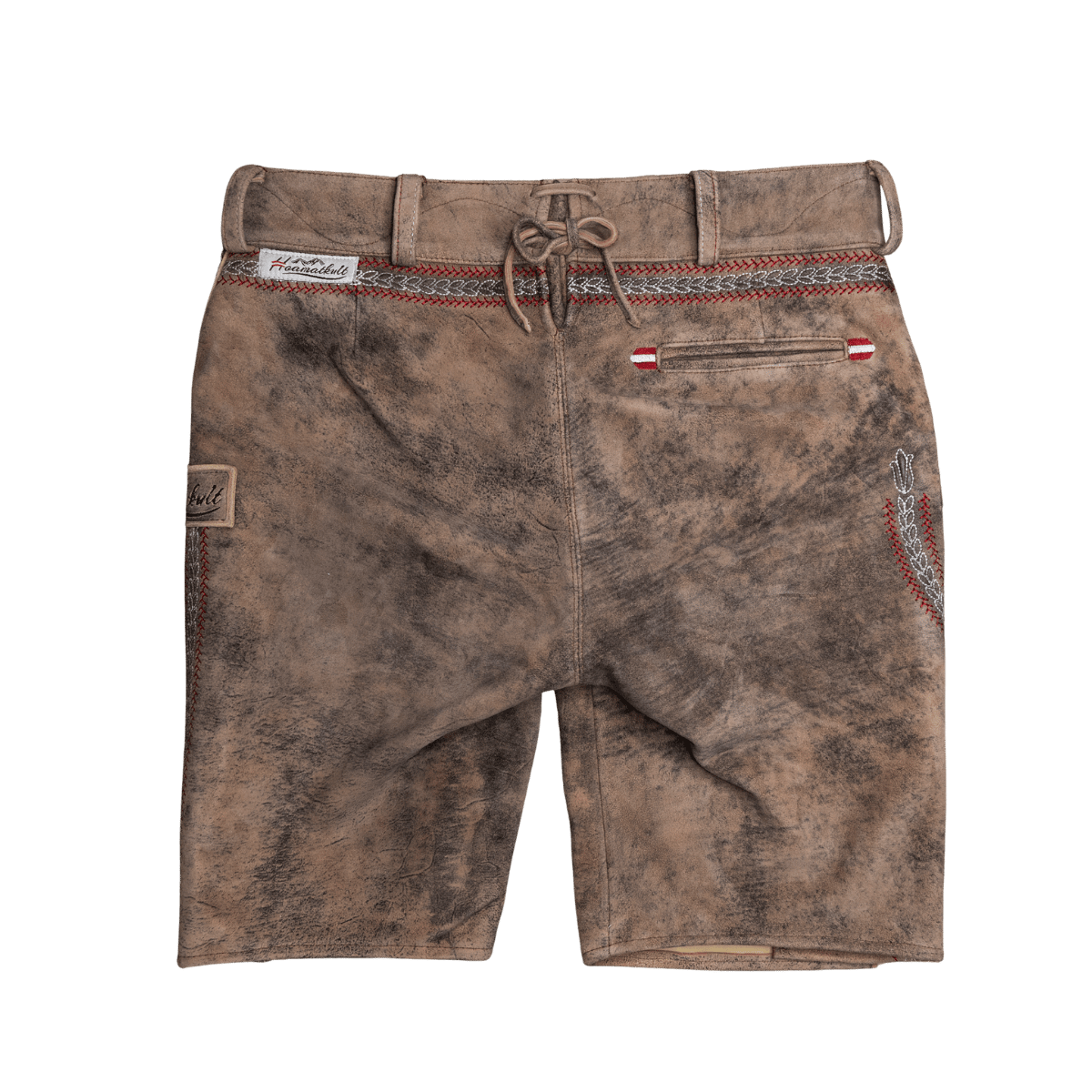Herren Lederhose Echtleder Österreich Adler