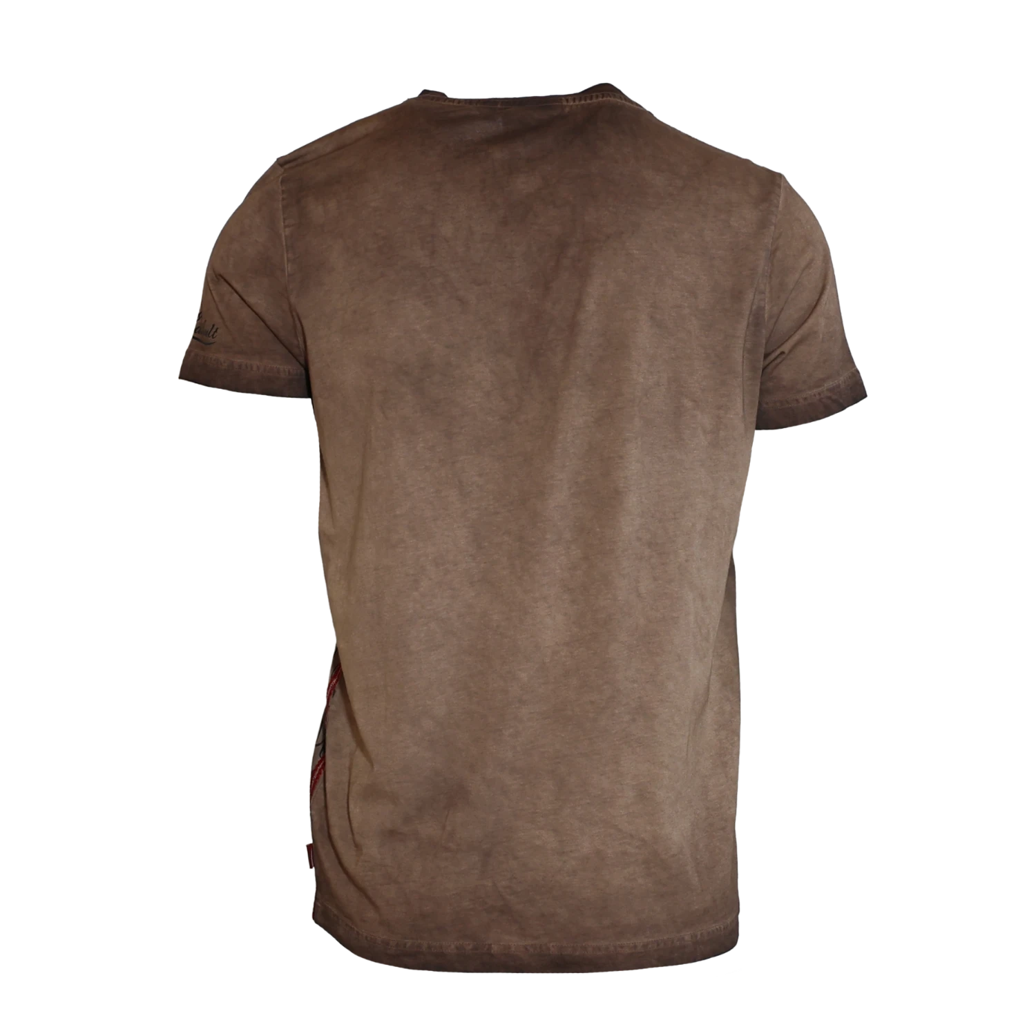Österreich Adler Vintage Trachten T-Shirt - Dunkelbraun