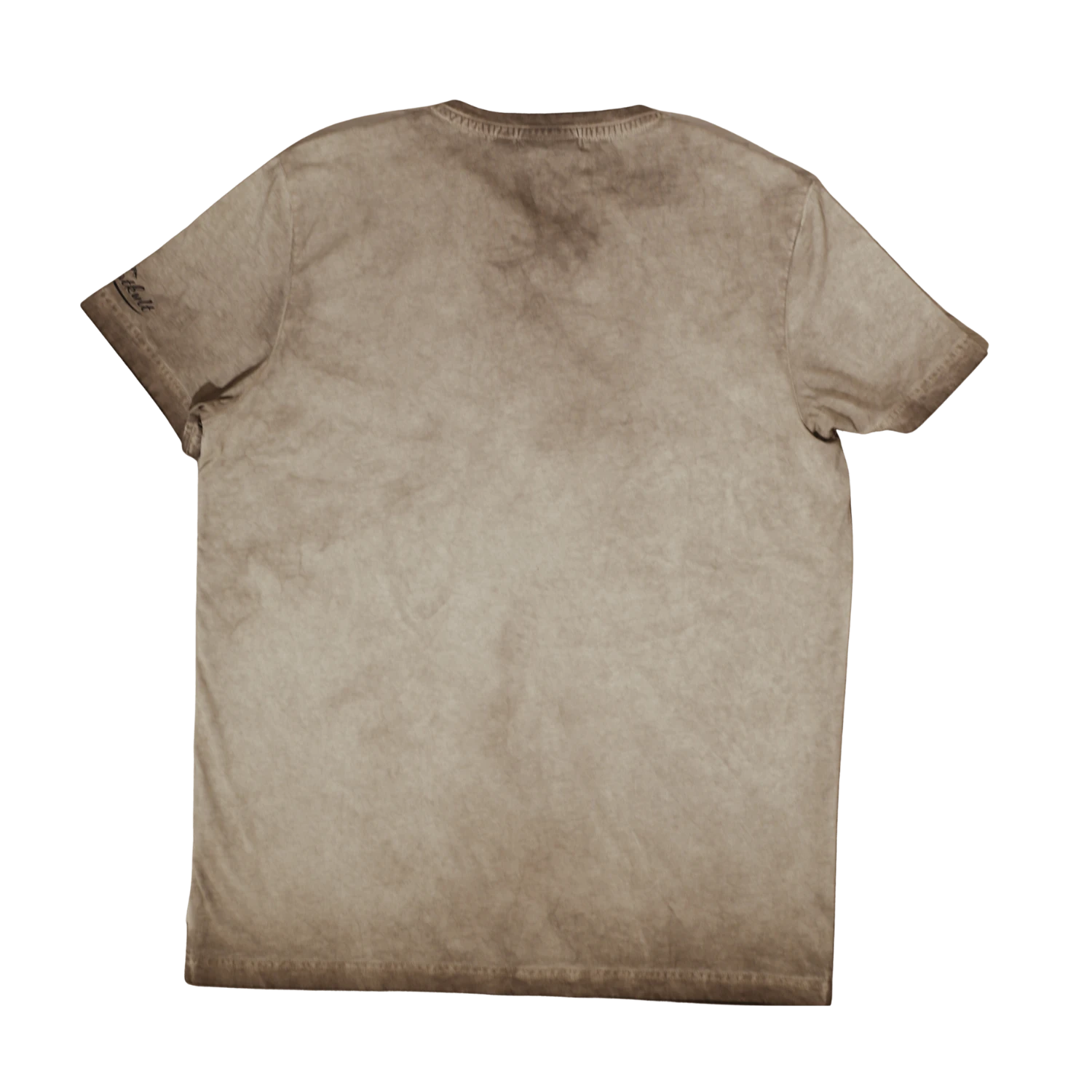 Österreich Adler Vintage Trachten T-Shirt - Hellbraun