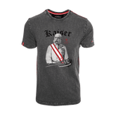 Herren T-Shirt dunkelgrau Kaiser Franz Josef