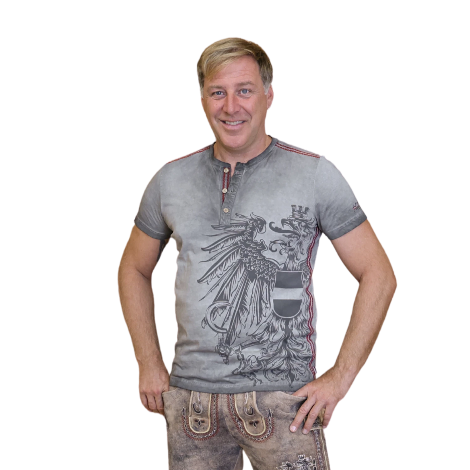 Österreich Adler Vintage Trachten T-Shirt