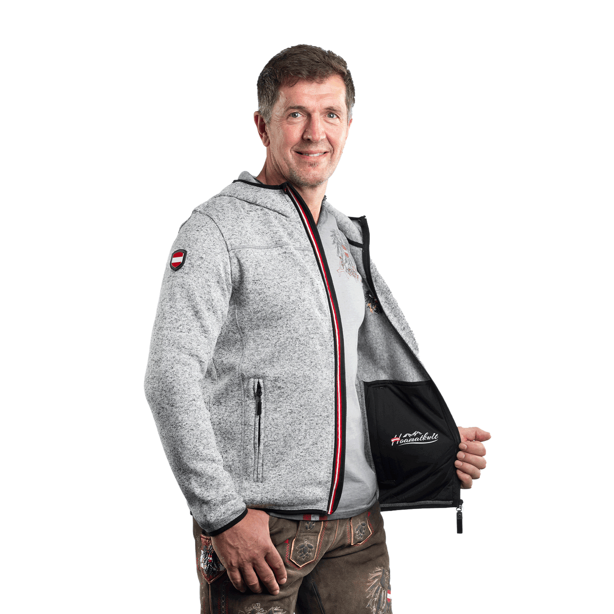 Herren Weste Hoamatkult