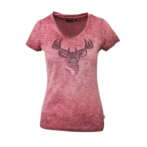 Hirsch Glitzer T-Shirt