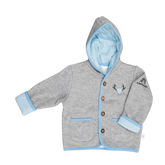 Hirsch Kinder Trachtenjacke blau