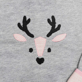 Hirsch Trachtenjacke Mädchen rosa