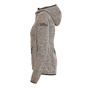 Österreich Kultjacke mit Kapuze - Strickoptik