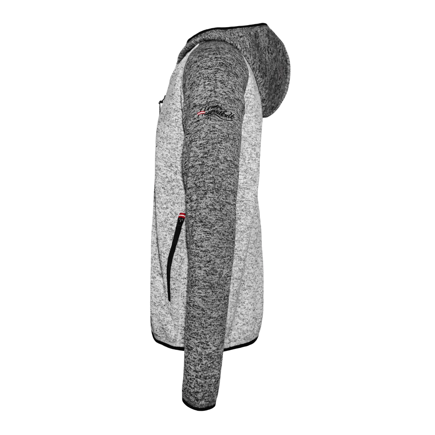 Österreich Raglan Kultjacke mit Kapuze - Kontrastoptik