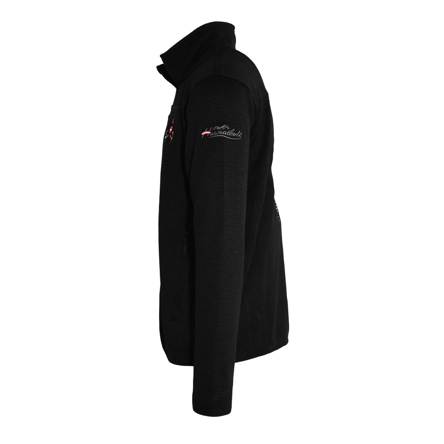 Österreich Kultjacke ohne Kapuze - Strickoptik