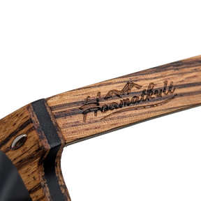 Hoamatkult Holz Sonnenbrille braun Zebrano