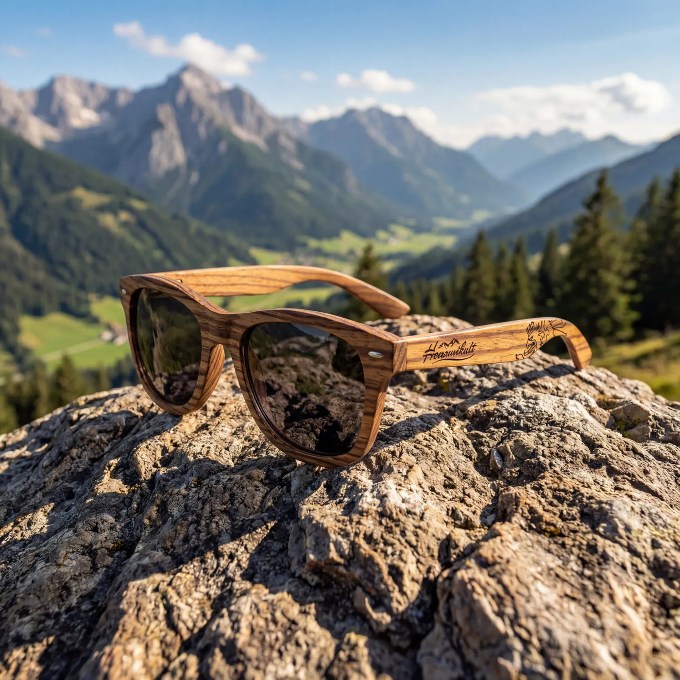 Hoamatkult Holz Sonnenbrille