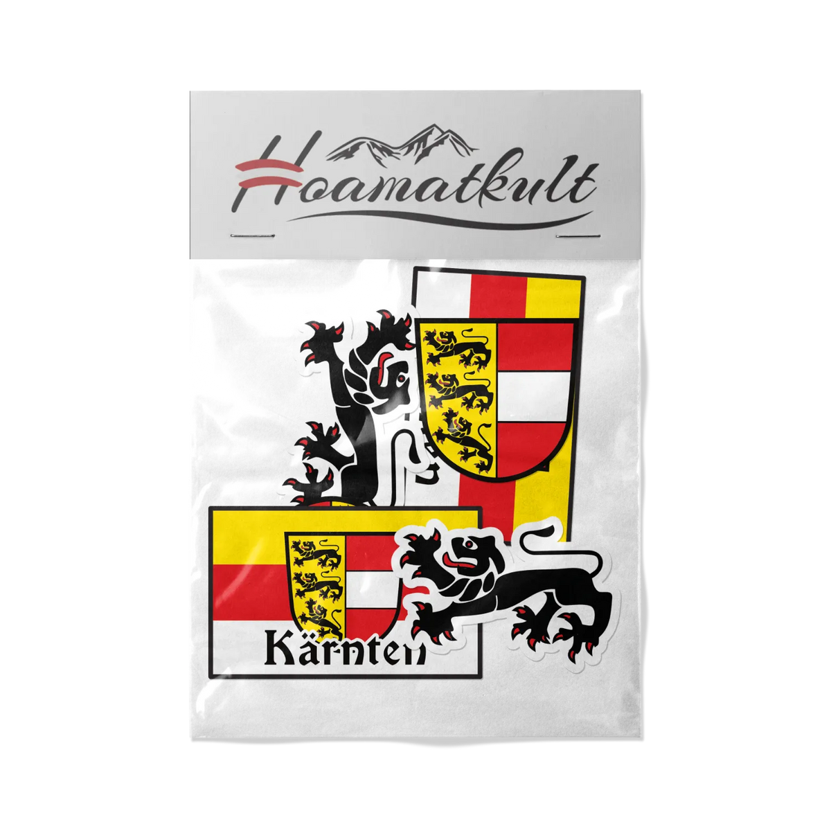 Hoamatkult Kärnten Sticker Set