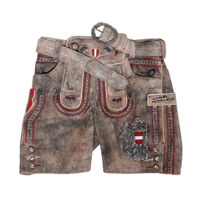 Hoamatkult Kinder Lederhose Österreich Adler