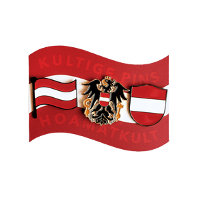 Hoamatkult Kultige Pins Österreich 3er Set