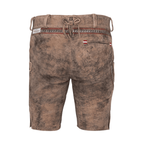 Hoamatkult Lederhose Braun Herren