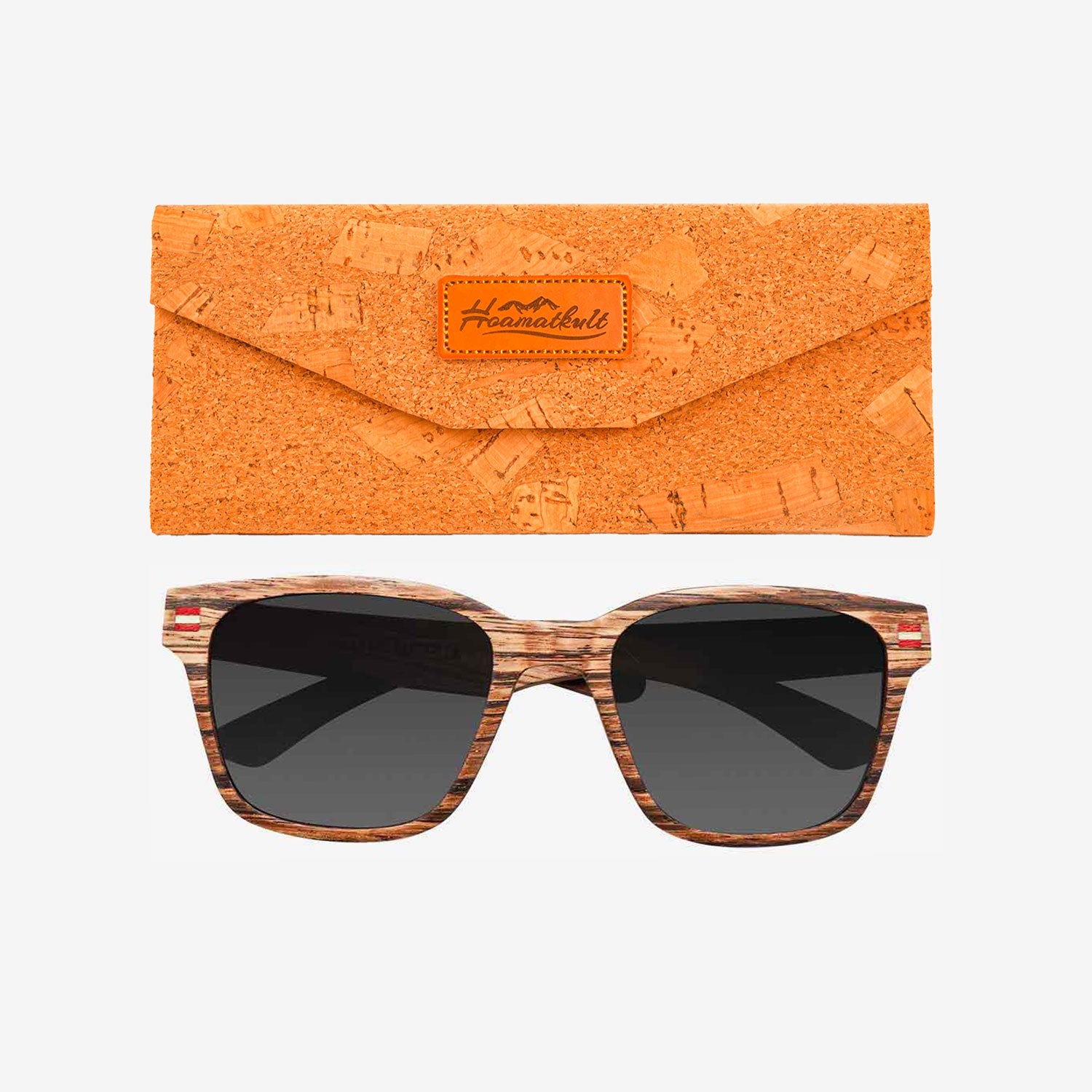 Hoamatkult Österreich Holz Sonnenbrille