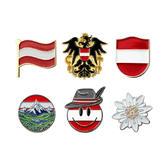 Österreich Kult Pins 6er-Set