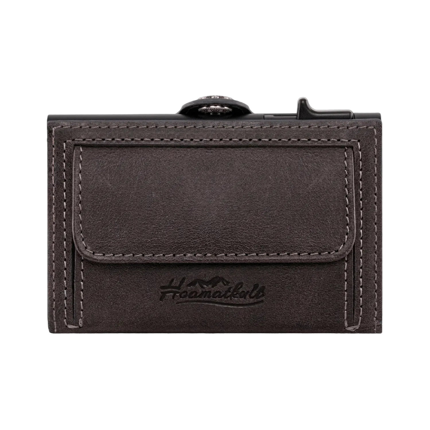 Adler Smart Wallet Trifold mit Karten-Pop-Up Funktion aus Echtleder