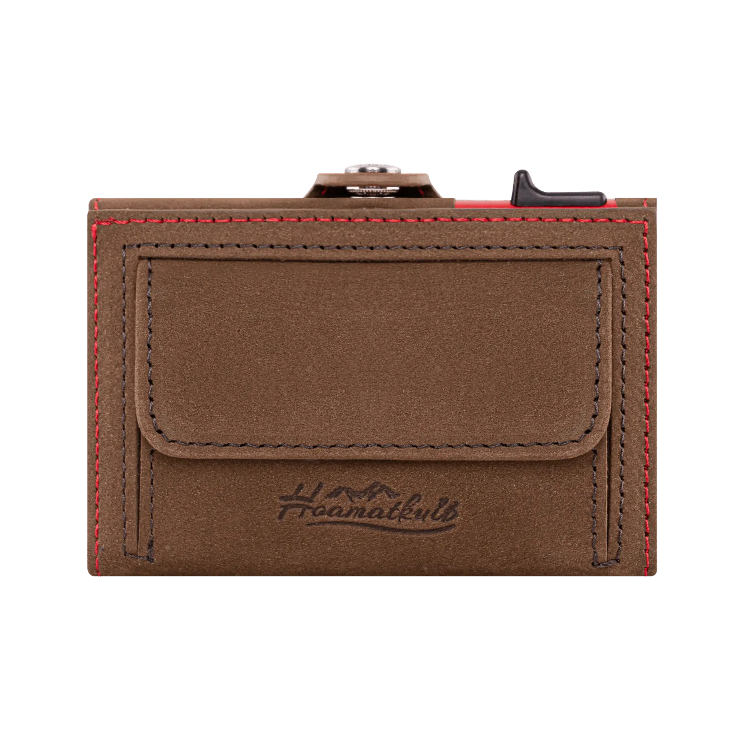 Adler Smart Wallet Trifold mit Karten-Pop-Up Funktion aus Echtleder