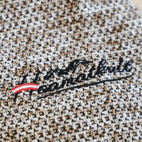 Österreich Kultjacke mit Kapuze - Strickoptik