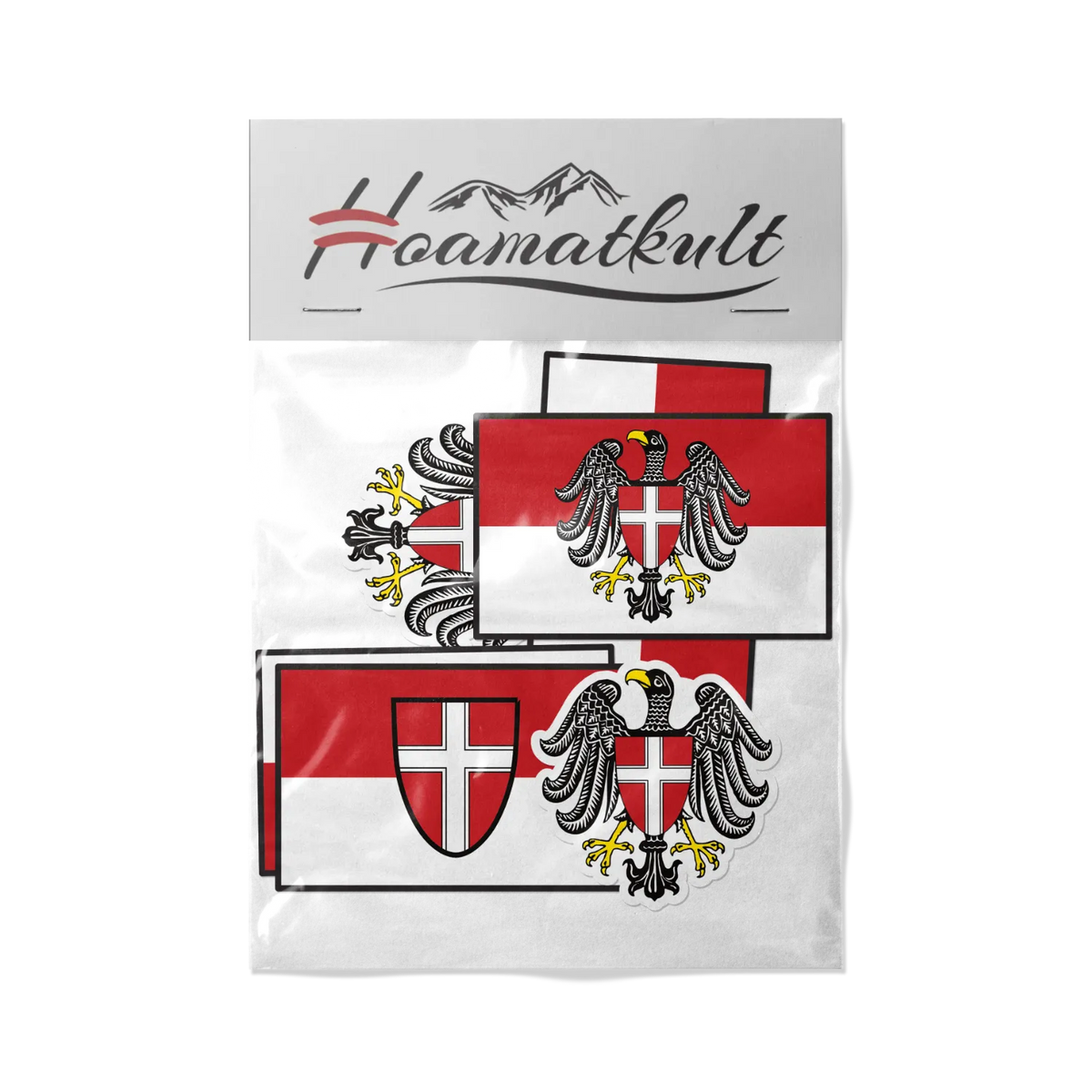Hoamatkult Sticker Set Wien
