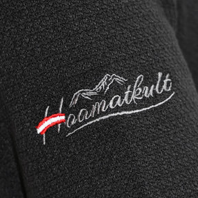 Österreich Kultjacke mit Kapuze - Strickoptik