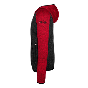 Österreich Kultjacke mit Kapuze - DUO Schwarz/Rot