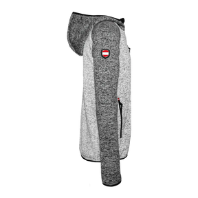 Österreich Raglan Kultjacke mit Kapuze - Kontrastoptik