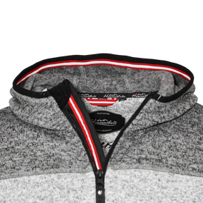 Hoamatkult Strickfleece Jacke zweifarbig
