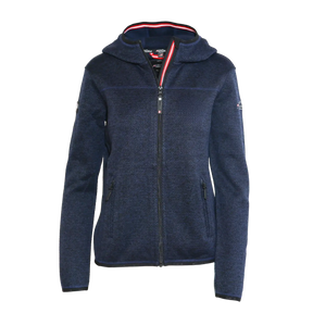 Hoamatkult Kultjacke mit Kapuze - Strickoptik