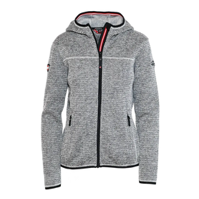 Hoamatkult Kultjacke mit Kapuze - Strickoptik