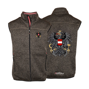 Österreich Adler Kultgilet - Strickoptik