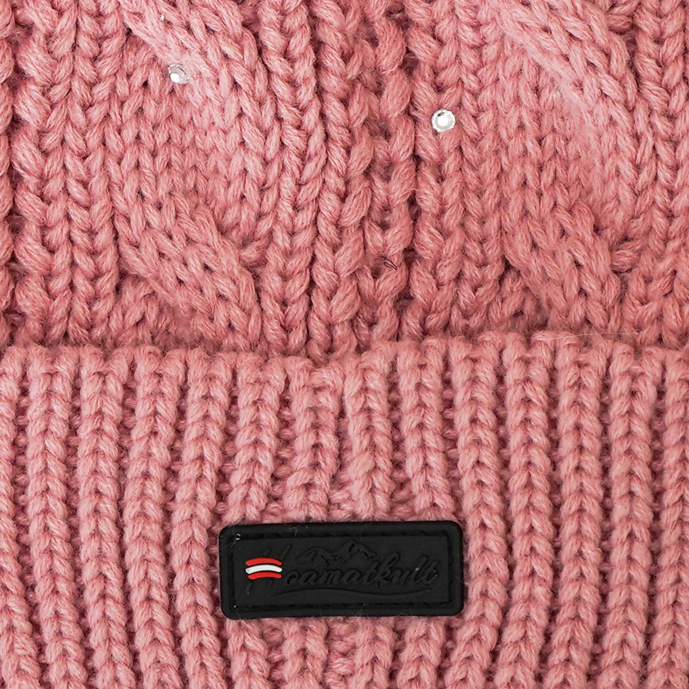 Hoamatkult Winter Mütze rosa
