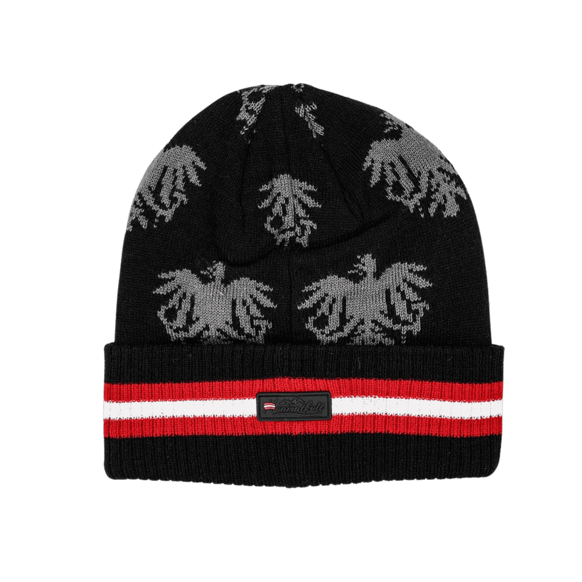 Hoamatkult Winter Mütze schwarz