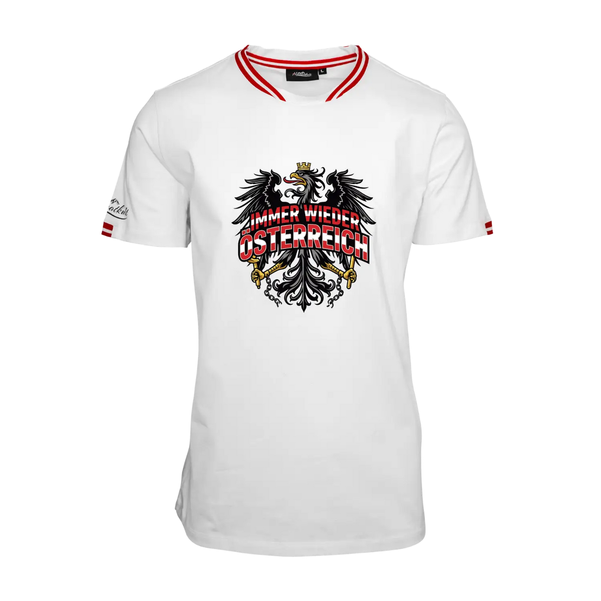 Immer wieder Österreich Shirt Herren weiß #Farbe_Weiß