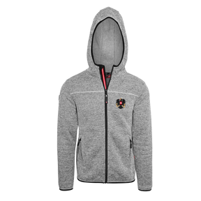 Österreich Kultjacke mit Kapuze - Strickoptik