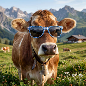 Karo Trachten Sonnenbrille